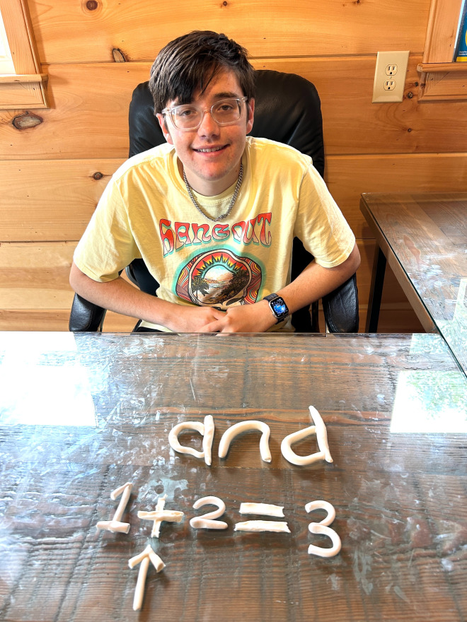 Students learn through structured literacy and math activities